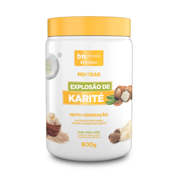 Creme de Pentear Explosão de Karité 800g | bn.Cachos